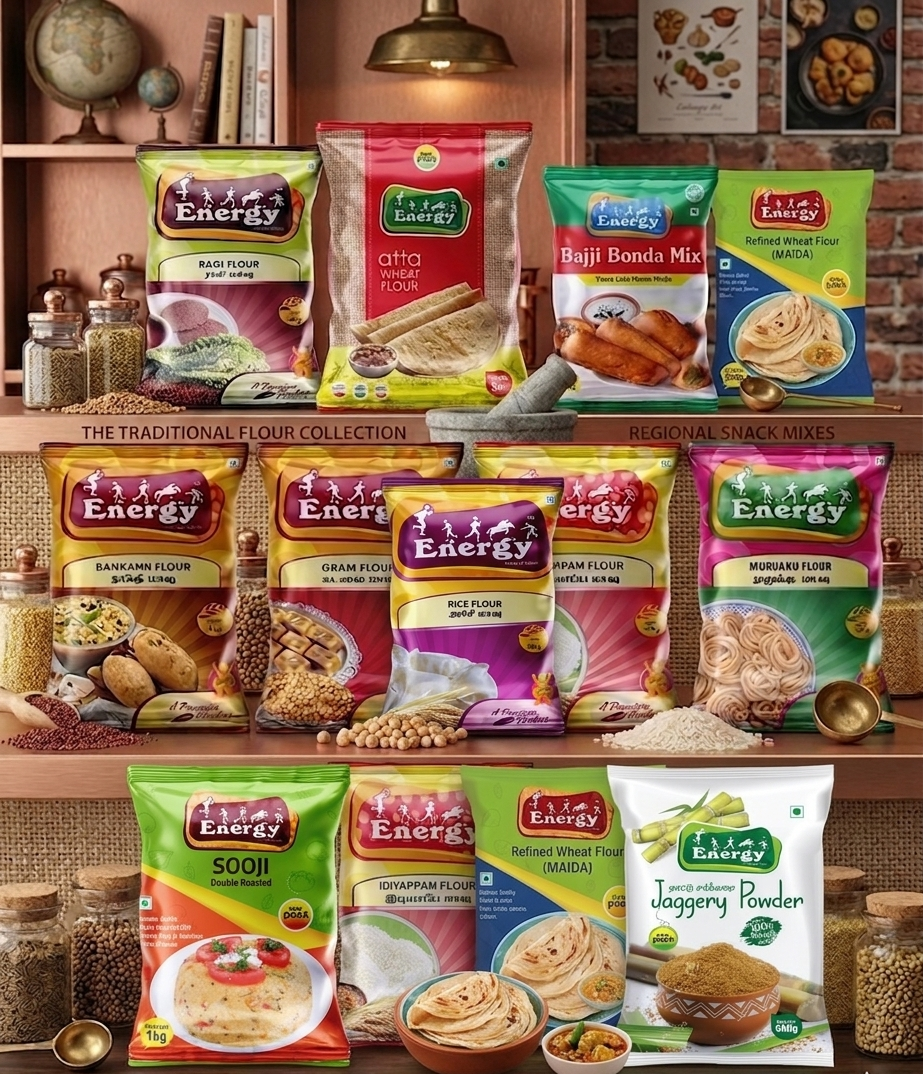 Traditional Grains at Energy Foods